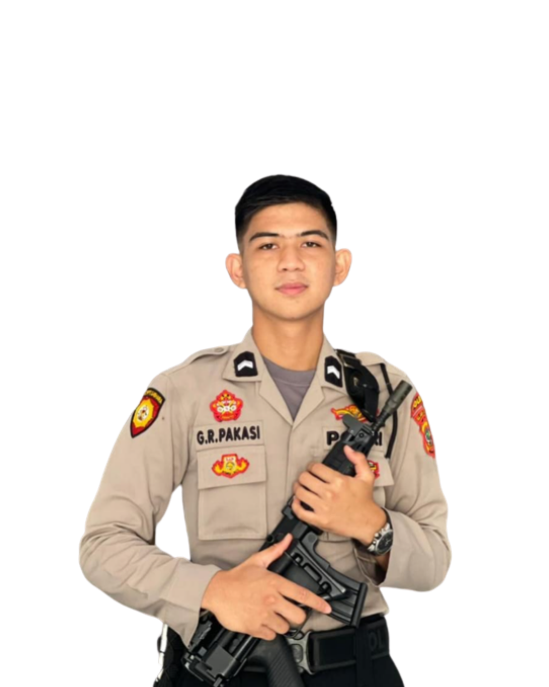 polisi pria